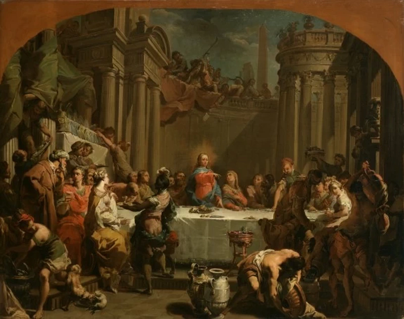 Nozze di Cana - bozzetto, Walters Art Museum, Baltimore